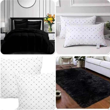 🛏️ Bedroom Basics Combo – Complete 10 Piece Set