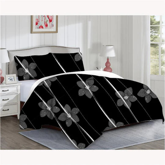 🌿 5-Piece 100% Cotton Quilt Set