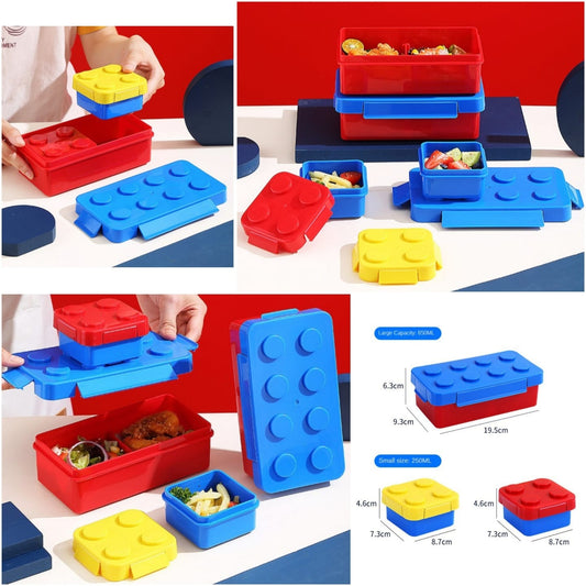 🧱 Brick Lunch Box Set