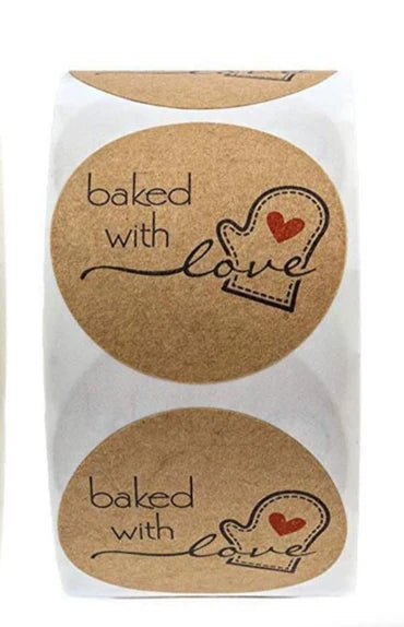 🌸 Roll of 500 Decorative Stickers