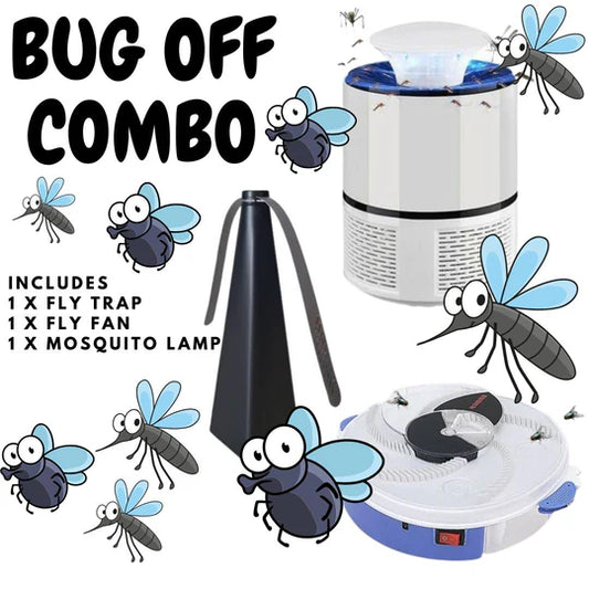 🦟 Bug Off Combo – 3-in-1 Pest Control Kit