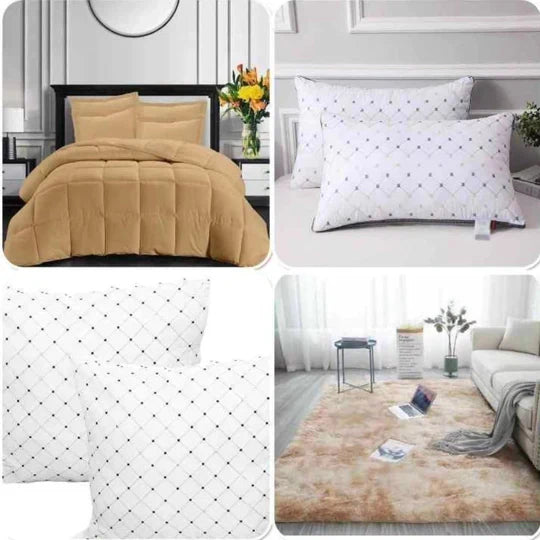 🛏️ Bedroom Basics Combo – Complete 10 Piece Set