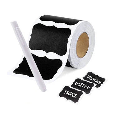 🖤✨ Chalkboard Labels - 56 Piece Set
