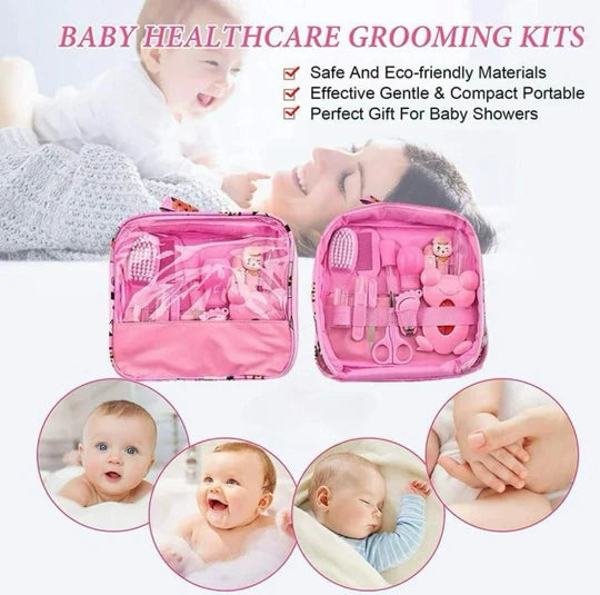 🍼 Complete 13-Piece Baby Grooming Kit