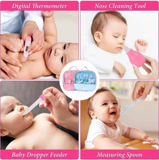🍼 Complete 13-Piece Baby Grooming Kit
