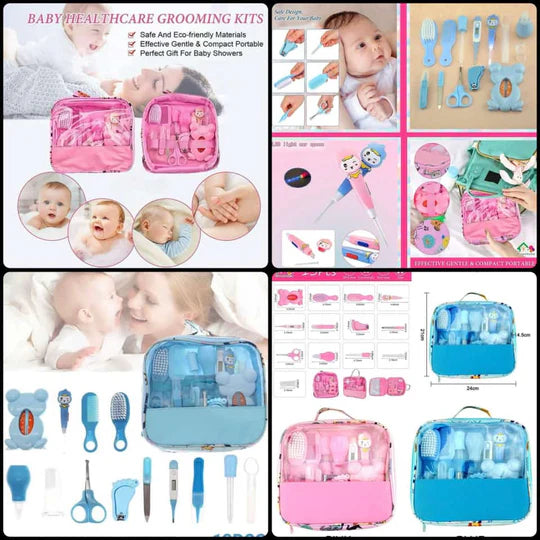 🍼 Complete 13-Piece Baby Grooming Kit