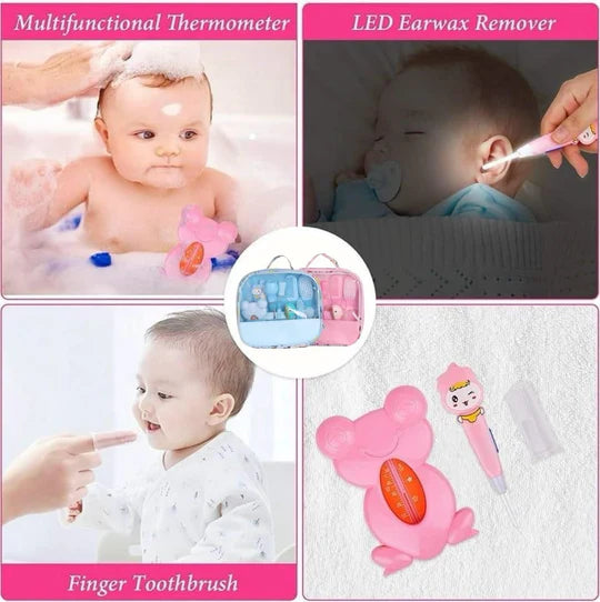 🍼 Complete 13-Piece Baby Grooming Kit