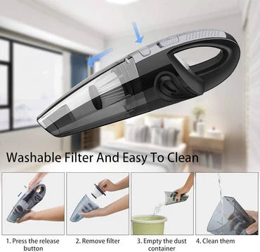 🌀✨ Cordless Wet & Dry Vacuum Cleaner