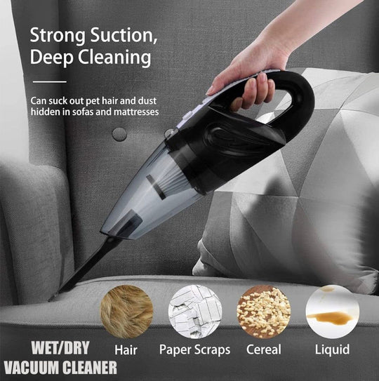 🌀✨ Cordless Wet & Dry Vacuum Cleaner