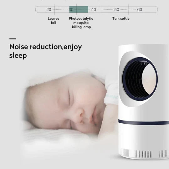 🦟 Cylinder Mosquito Lamp – Safe, Silent, and Effective!