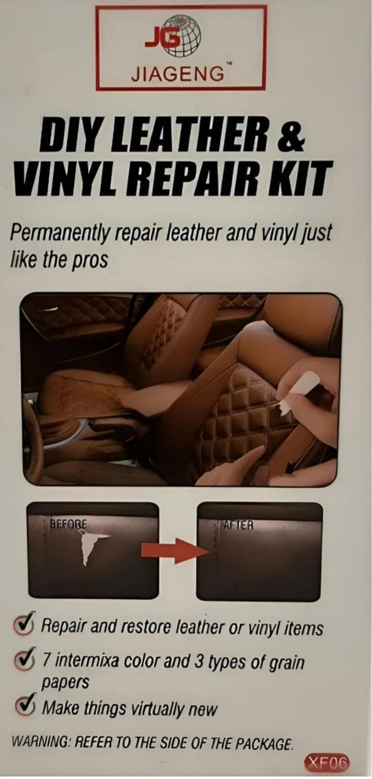 🧰✨ DIY Leather & Vinyl Repair Kit