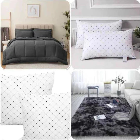 🛏️ Bedroom Basics Combo – Complete 10 Piece Set