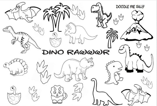 🎨🖌️ Colour Me Table Cloth (Markers Not Included)