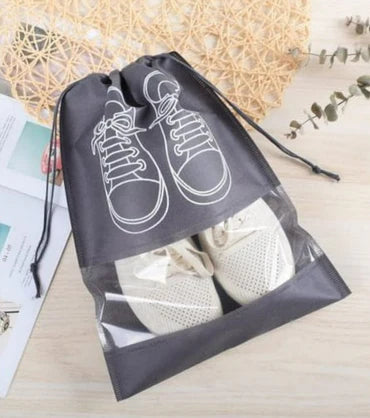 👟👜 Drawstring Shoe Storage Bag – Set of 5