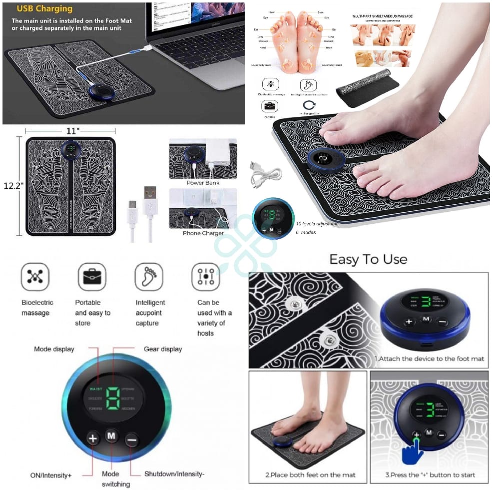 🦶 EMS Foot Massager (Electrical Muscle Stimulation)