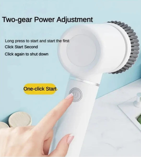 🌀✨ Electric Spin Cleaning Scrubber