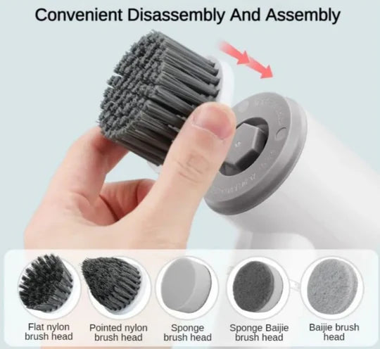 🌀✨ Electric Spin Cleaning Scrubber