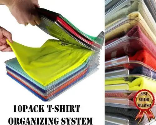 👔🧺 Ezstax 10-Layer Clothes Organizer