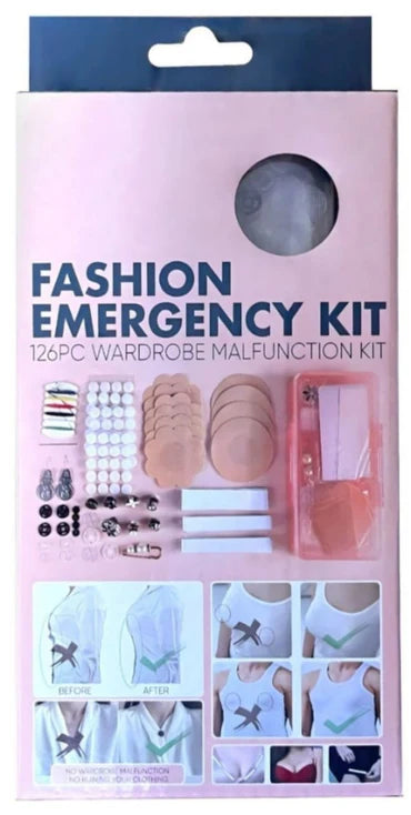 🧵👗 Fashion Emergency Kit – 126 Piece
