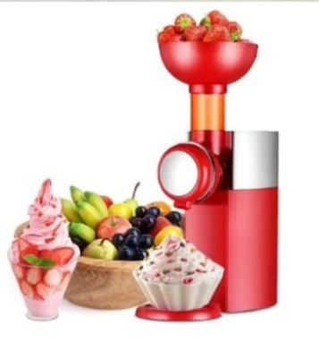 🍓🍌 Frozen Fruit Ice Cream Maker – Homemade Soft Serve! 🍦