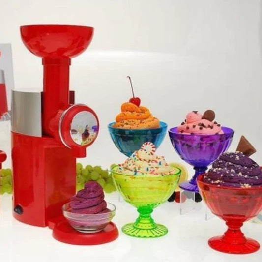 🍓🍌 Frozen Fruit Ice Cream Maker – Homemade Soft Serve! 🍦