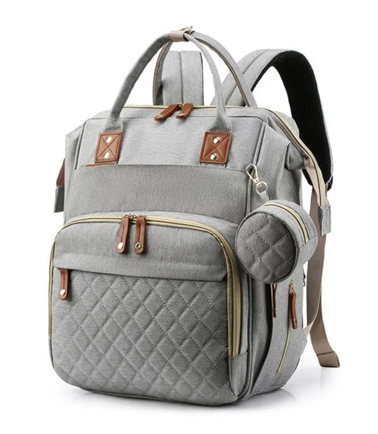 🎒 Multi-Functional Baby Diaper Bag & Bed