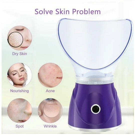 🌬️💆‍♀️ GlowMist Facial Steamer