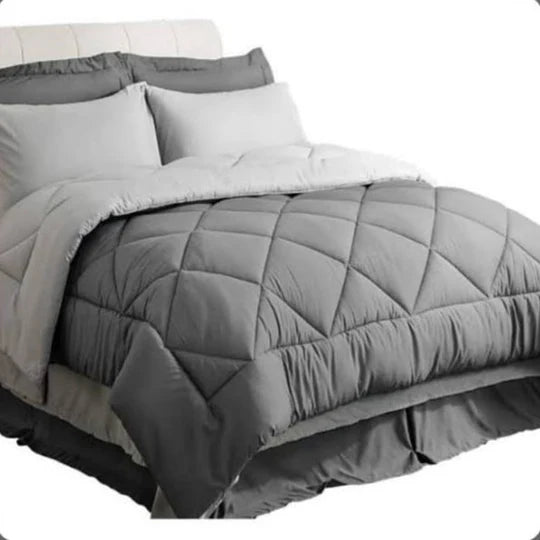 🔄 Reversible Comforter Combo – 5 Piece Set