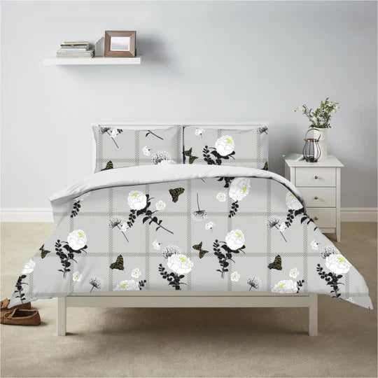 🌿 5-Piece 100% Cotton Quilt Set