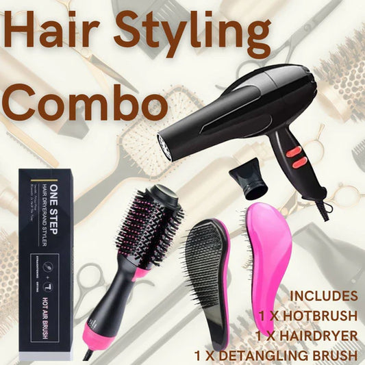 🔥💇 Hair Styling Combo – Salon Results at Home! 💇🔥