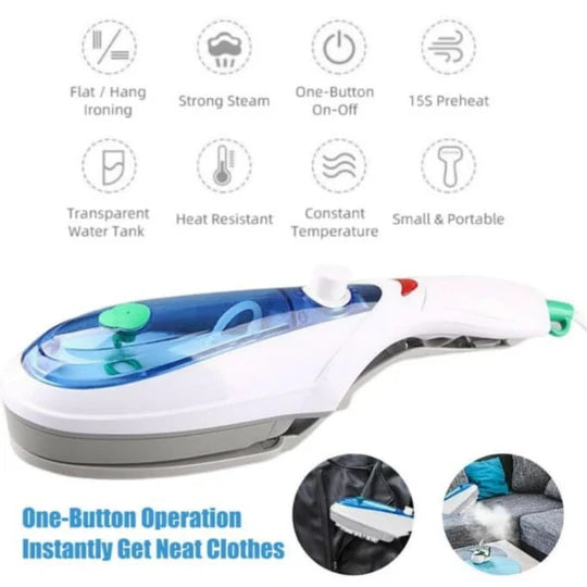 🧼👕 Handheld Steam Iron Brush