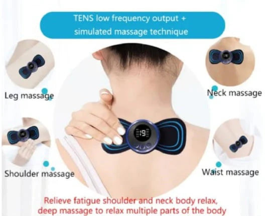 ⚡ Intelligent Pulse Massager – Your Portable Muscle & Fat Burner!