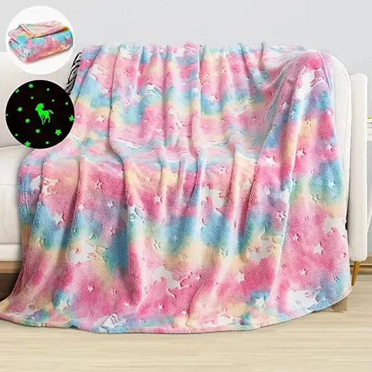 🌟🛌 Kids Glow in the Dark Blanket