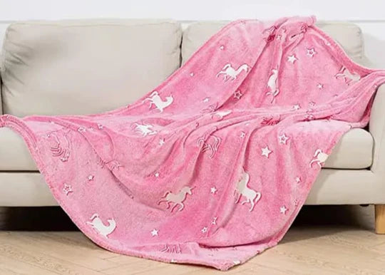 🌟🛌 Kids Glow in the Dark Blanket