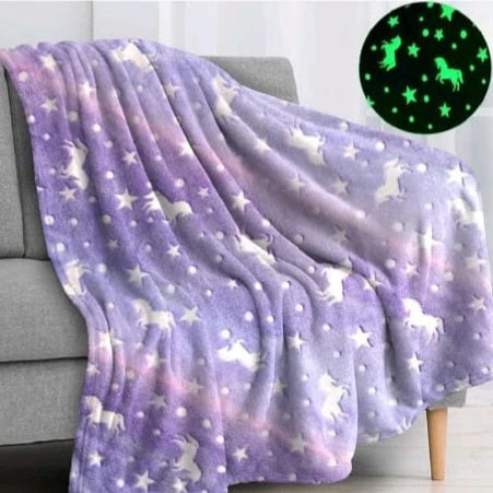 🌟🛌 Kids Glow in the Dark Blanket