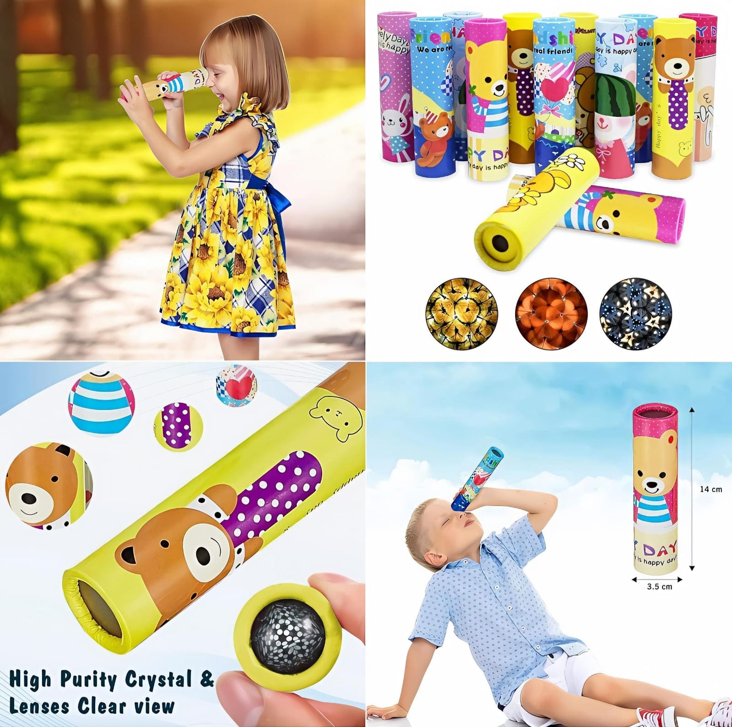 🔭 Kids Kaleidoscope – 14cm 🔭
