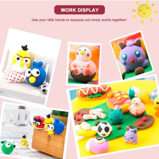 🎨 Kids Sculpting Clay – 12 Piece