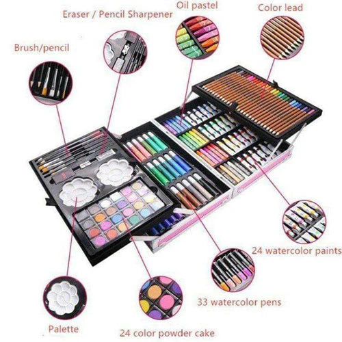 🦄 Kids Unicorn Art Set – 145 Piece