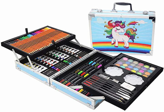 🦄 Kids Unicorn Art Set – 145 Piece