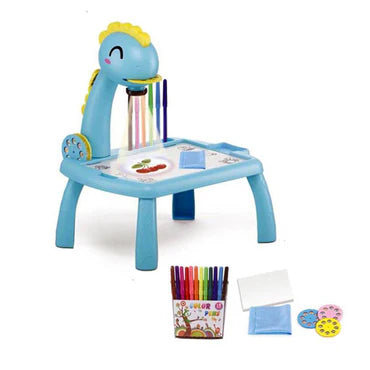 🎨✨ LED Projector Art Drawing Table for Kids