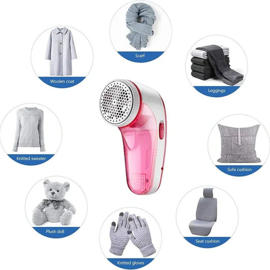 🧺 Lint Remover AD-268 – Battery Powered
