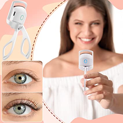 🌟🔥 LuxeLift Electric Heated Eyelash Curler