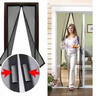 ✨ Magic Mesh Hands-Free Screen Door