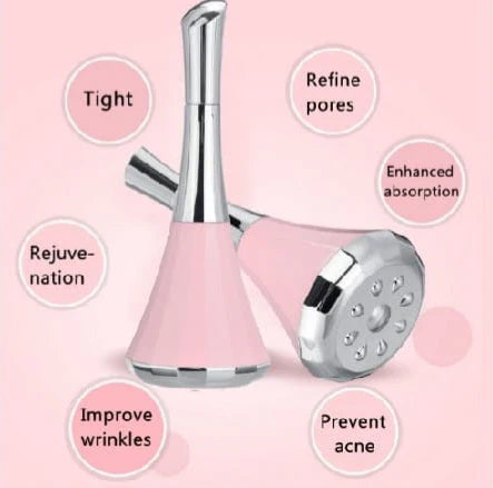 ✨ Magnetic Micro Vibration Face Massager