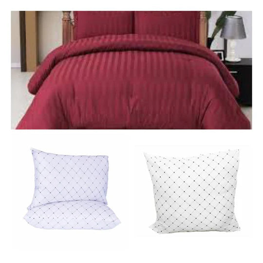 🌿 Cotton Comforter Set – Includes Pillows