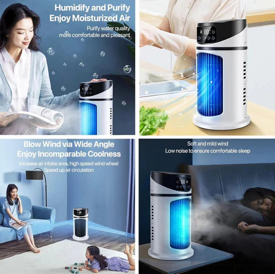 ❄️ Mini Air Cooler with Touch Screen