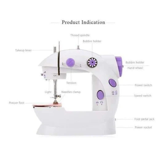 🧵✨ Mini Sewing Machine – Portable & Powerful