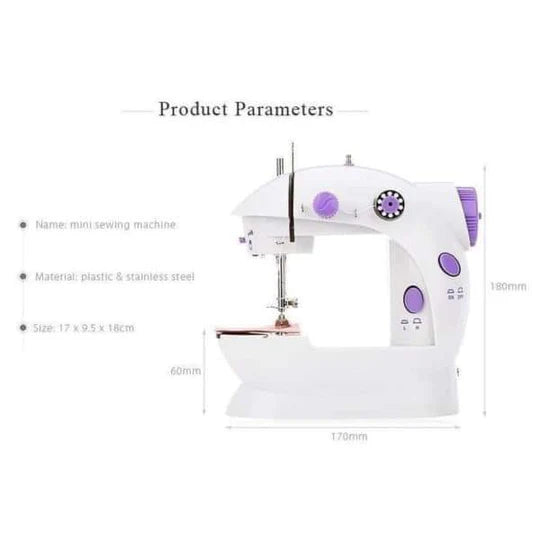 🧵✨ Mini Sewing Machine – Portable & Powerful