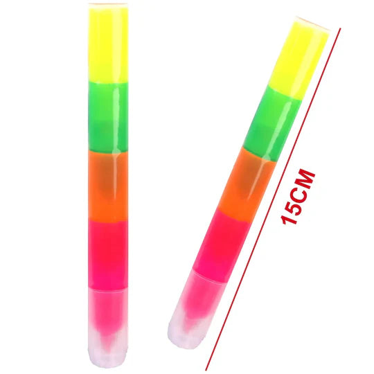 🌈✨ Motarro Stackable Neon Highlighters
