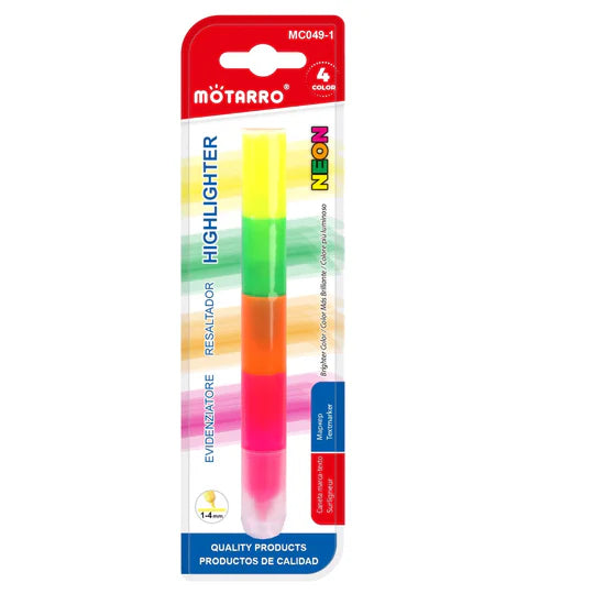 🌈✨ Motarro Stackable Neon Highlighters